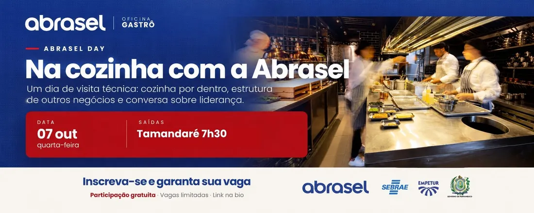 Na Cozinha com a Abrasel - Tamandaré