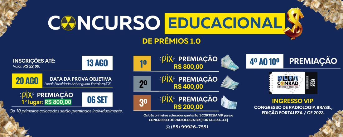 CONCURSO EDUCACIONAL - RADIOLOGIA [FORTALEZA - CE]