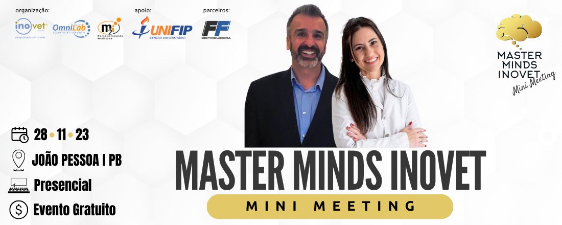 Master Minds Inovet - Mini Meeting - João Pessoa | PB