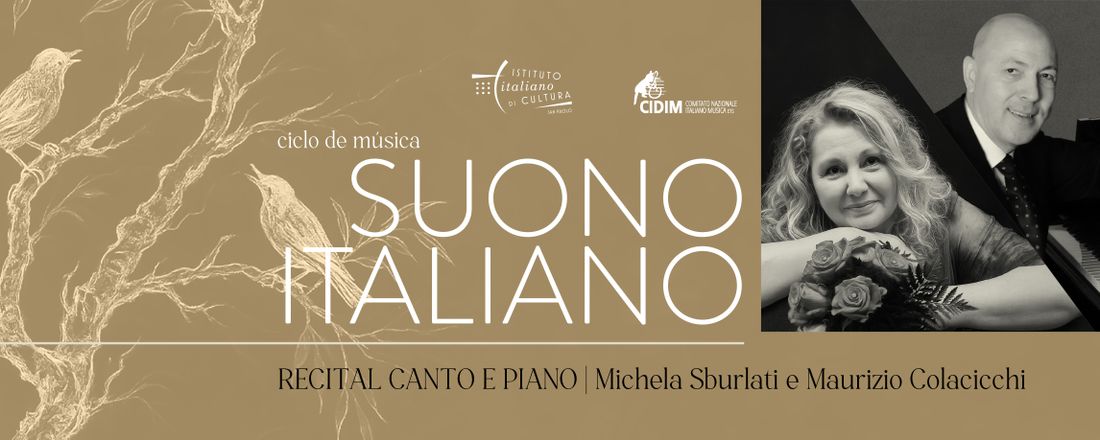 Suono Italiano - Recital de canto e piano em celebração a Neapolis 2500