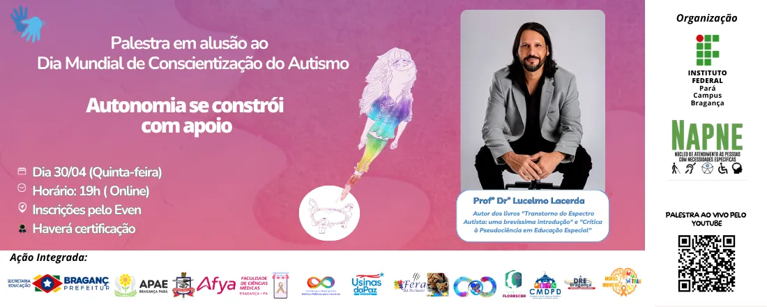 Palestra em alusão ao Dia Mundial de Conscientização do Autismo