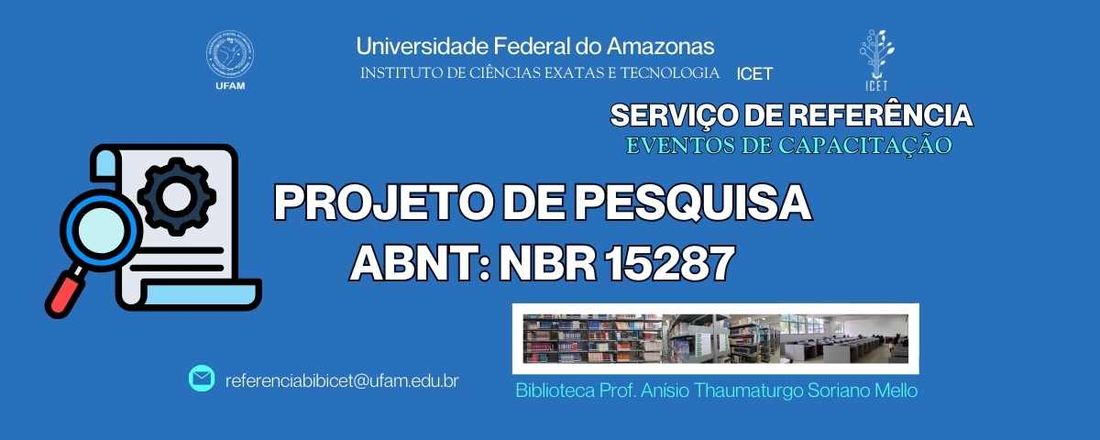 Curso Projeto de Pesquisa (ABNT: NBR 15287)