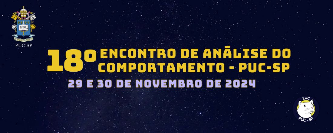 18º Encontro de Análise do Comportamento da PUC-SP