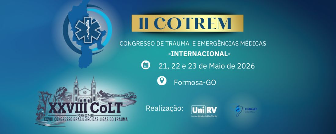 II CONGRESSO DE TRAUMA E EMERGÊNCIAS MÉDICAS INTERNACIONAL
