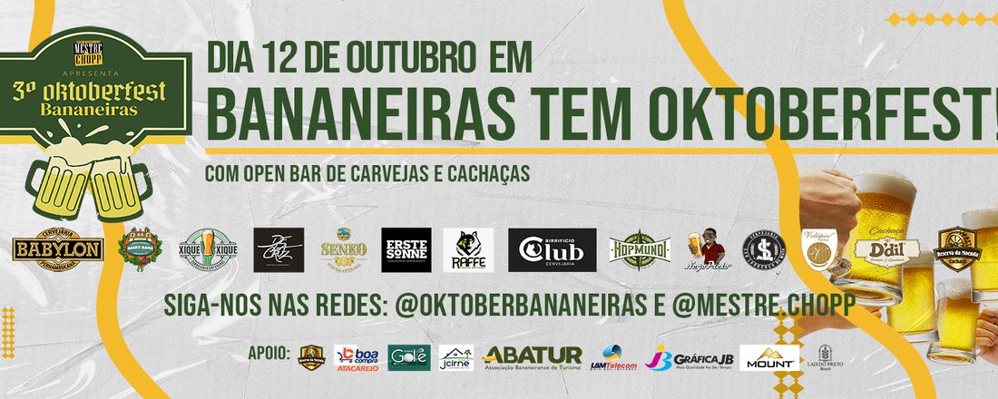 3° Oktoberfest Bananeiras