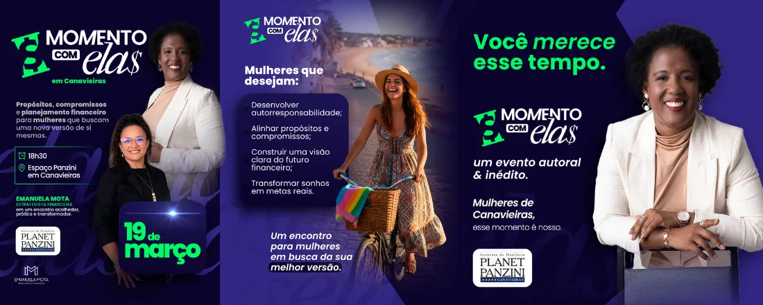 Momento com Elas - Canavieiras