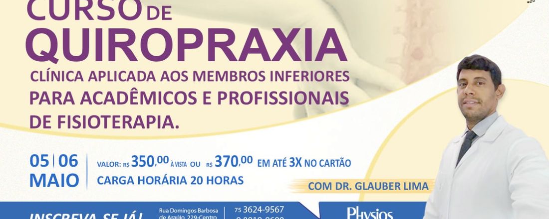 Curso de Quiropraxia Clínica