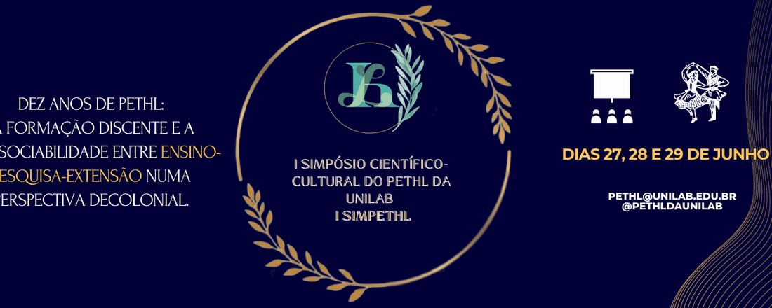 I SIMPÓSIO CIENTÍFICO-CULTURAL DO PETHL DA UNILAB- I SIMPETHL