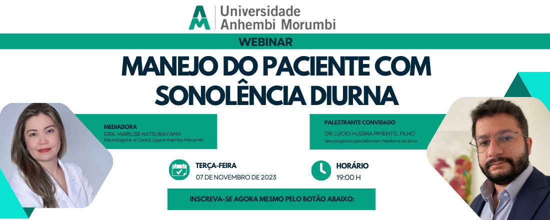 Webinar "Manejo do Paciente com Sonolência Diurna"