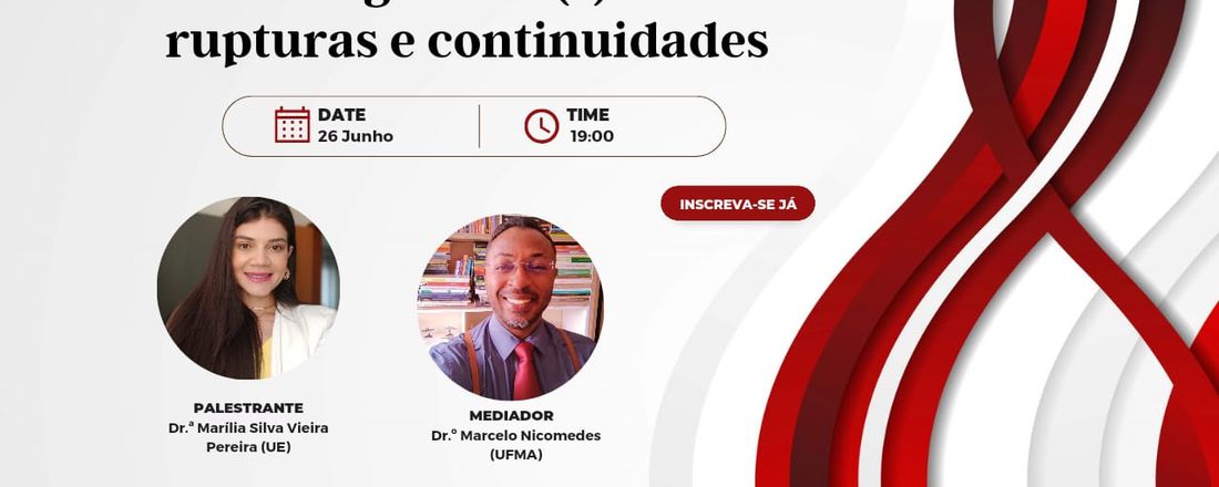 Webnário "Sociolinguísticas: entre rupturas e continuidades"