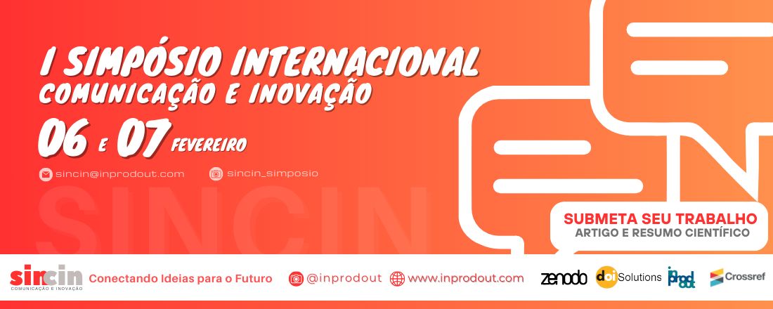 I Simpósio Internacional de Comunicação e Inovação (SINCIN)