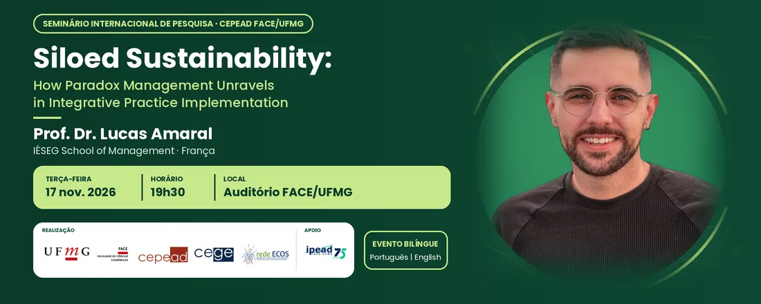 Seminário Internacional - Siloed Sustainability (Sustentabilidade em Silos)