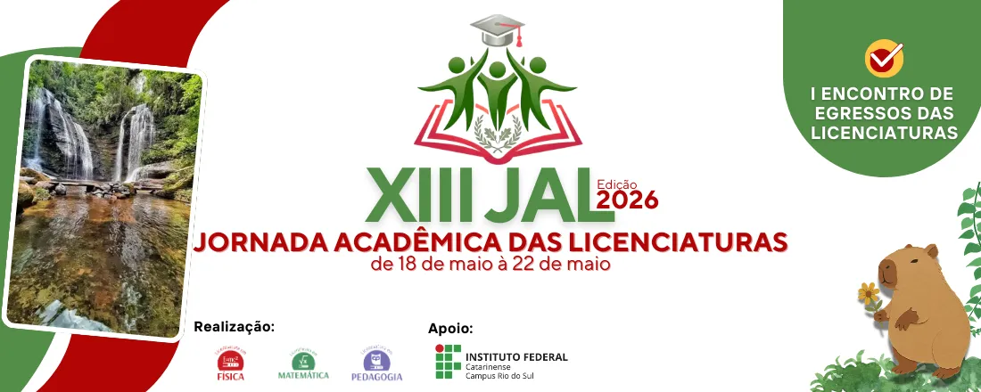 JAL 2026 - Jornada Acadêmica das Licenciaturas