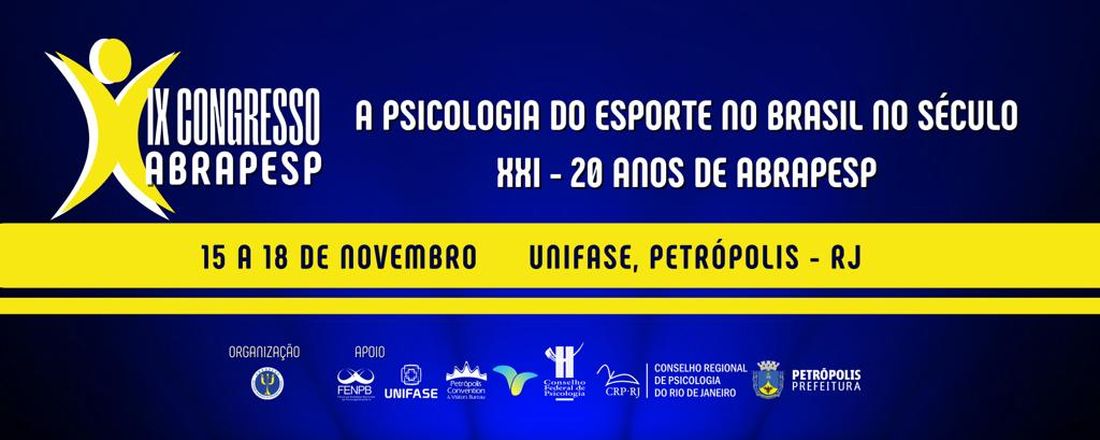 IX Congresso ABRAPESP de Psicologia do Esporte