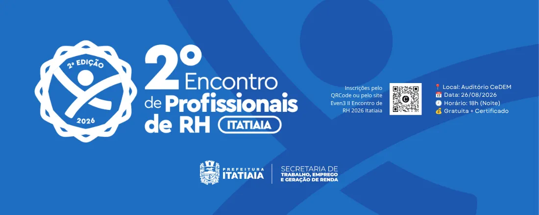 II Encontro de Profissionais de RH / 2026