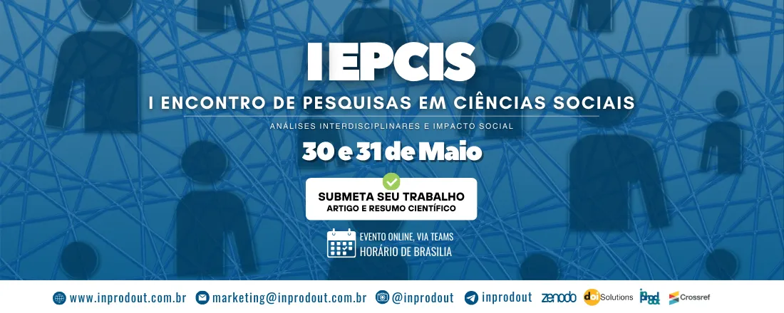 I ENCONTRO DE PESQUISAS EM CIÊNCIAS SOCIAIS (EPCIS)
