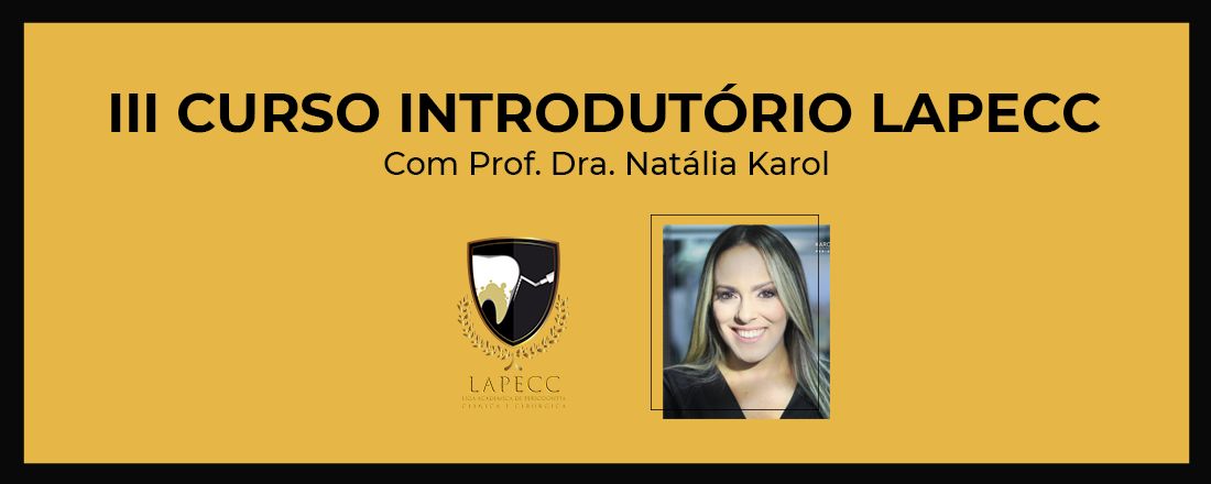 III CURSO INTRODUTÓRIO LAPECC