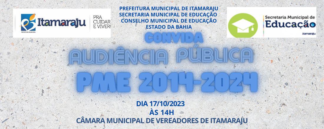 Audiência Pública PME 2014-2024