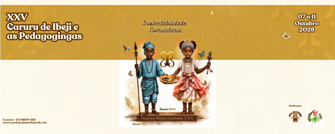 XXV Caruru de Ibeji e as Pedagogingas