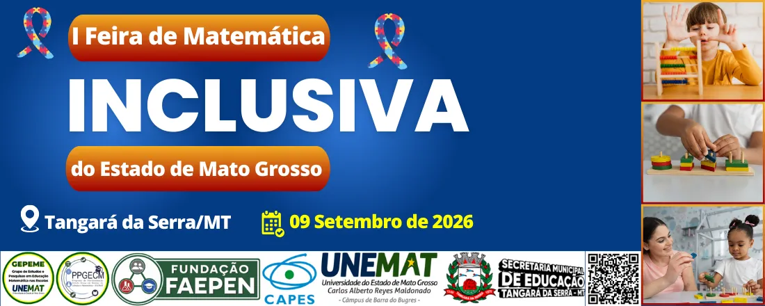 I Feira de Matemática Inclusiva do Estado de Mato Grosso – I FEMATI