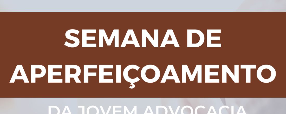 SEMANA DE APERFEIÇOAMENTO