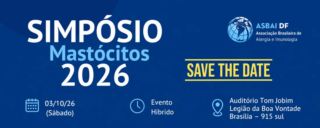 Simpósio Mastócitos 2026 - ASBAI-DF