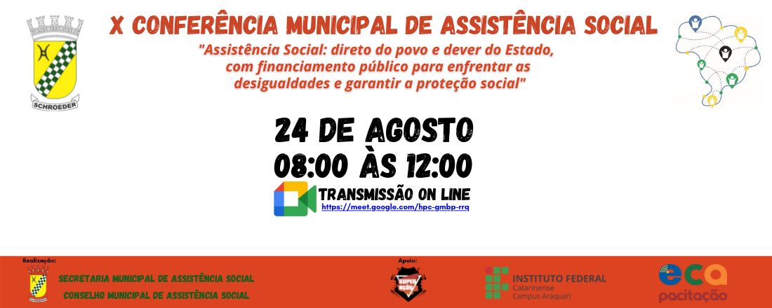 Conferência Municipal de Assistência Social de Schroeder