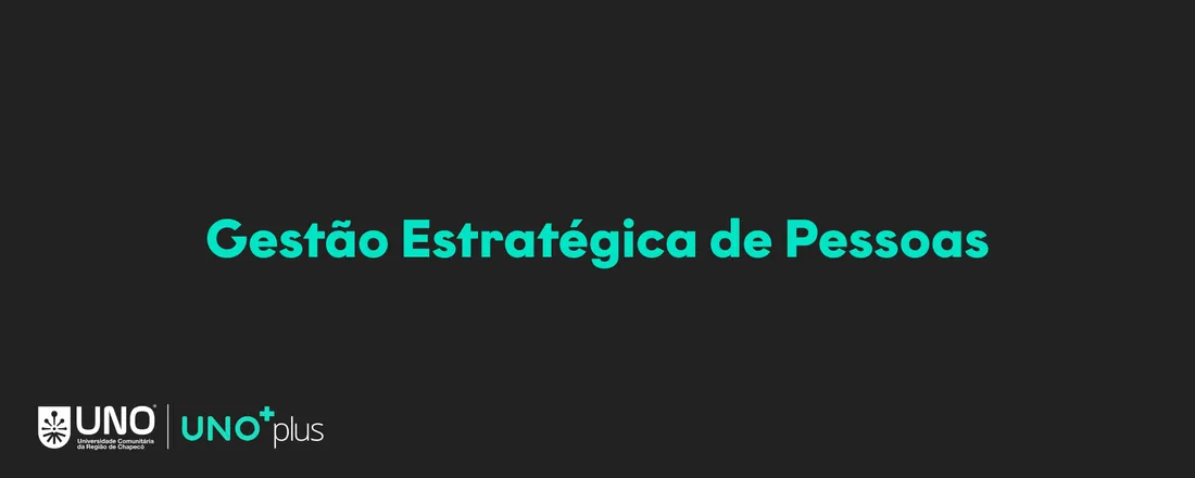 Gestão Estratégica de Pessoas - 20 horas