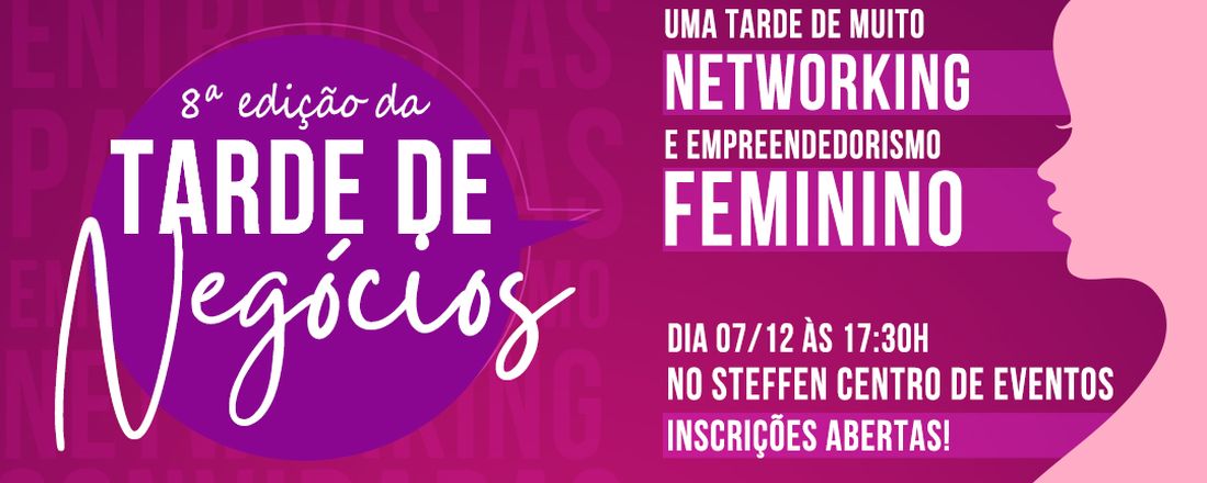 8ª Tarde de Negócios das Mulheres Empreendedoras ES