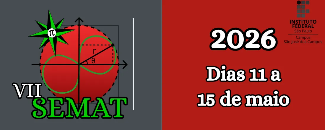 VII SEMAT - Semana da Matemática - IFSP São José dos Campos, 2026