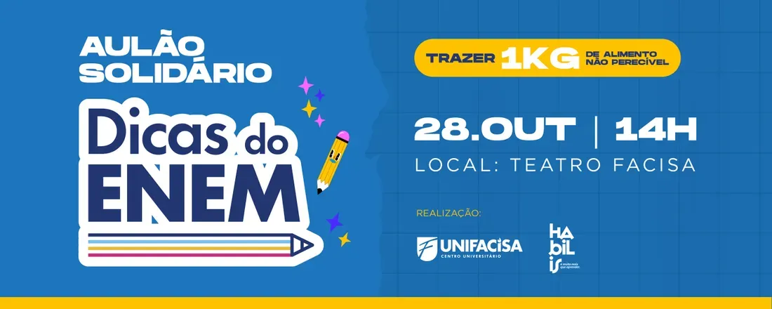 AULÃO SOLIDÁRIO HABILIS XP