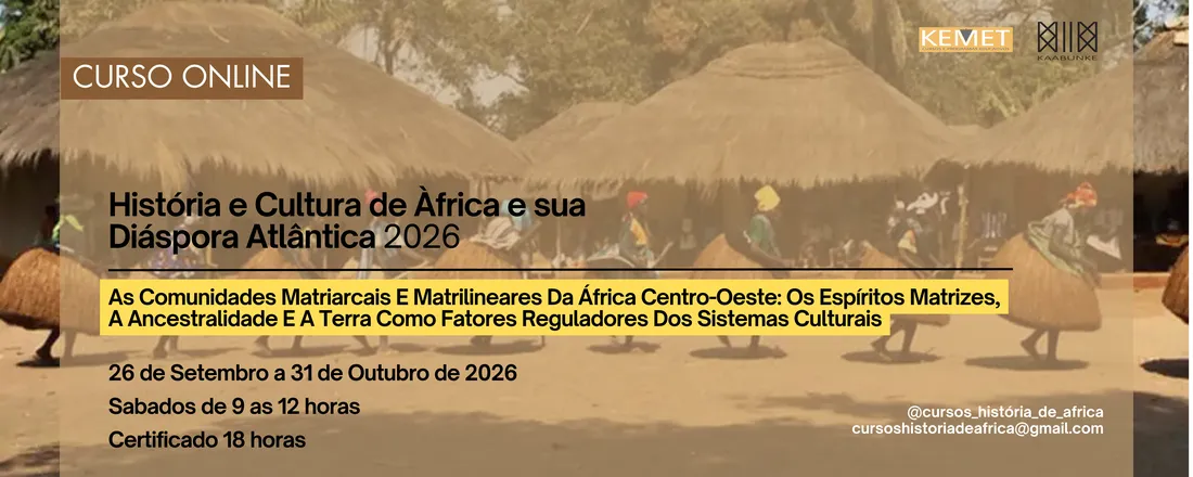 As Comunidades Matriarcais E Matrilineares Da África Centro-Oeste: Os Espíritos Matrizes, A Ancestralidade E A Terra Como Fatores Reguladores Dos Sistemas Culturais