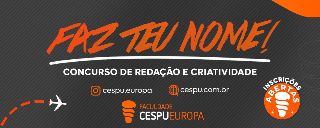 Desafio Faz Teu Nome - Faculdade CESPU Europa