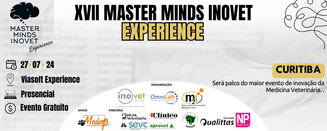 XVII Master Minds Experience - Curitiba I PR