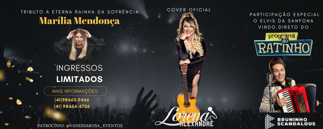 LORENA ALEXANDRE (TRIBUTO MARÍLIA MENDONÇA)