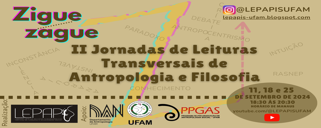 II Jornadas de Leituras Transversais de Antropologia e Filosofia