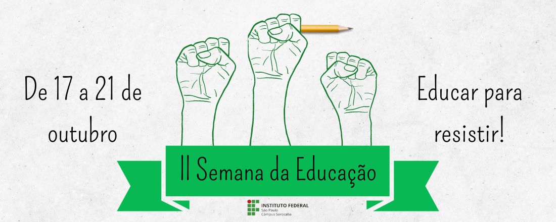 ll Semana da Educação | IFSP Sorocaba