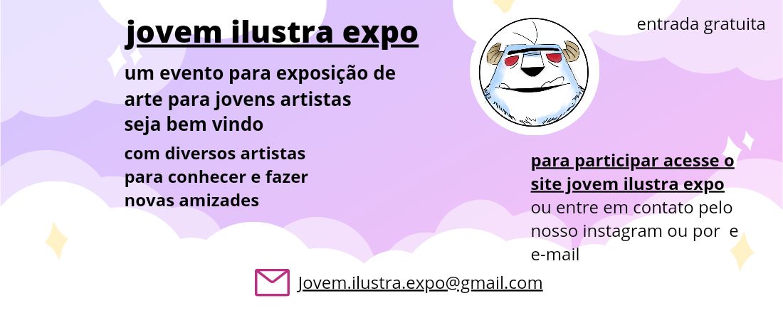 jovem ilustra expo