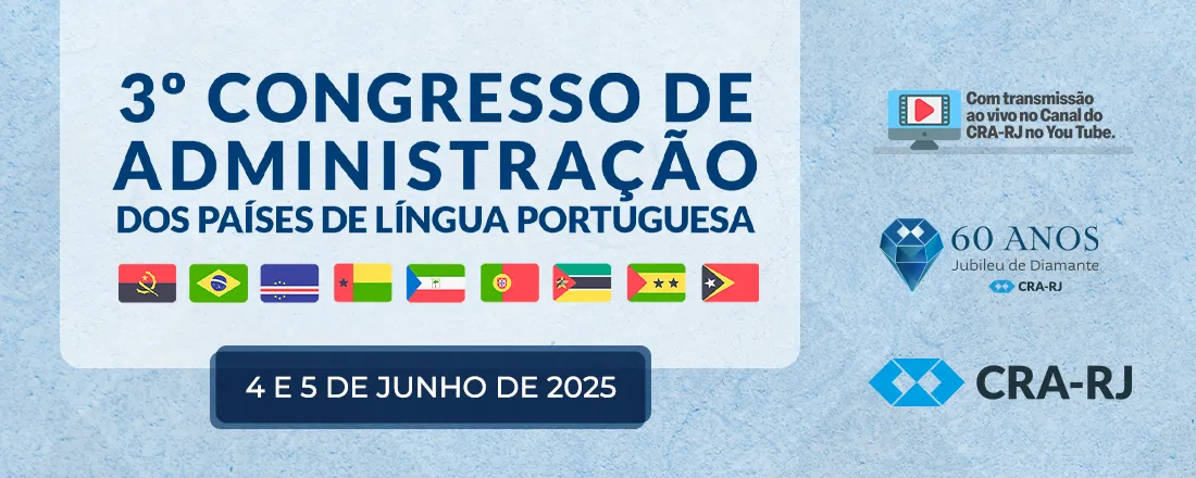 3º Congresso Internacional de Administração dos Países de Língua Portuguesa