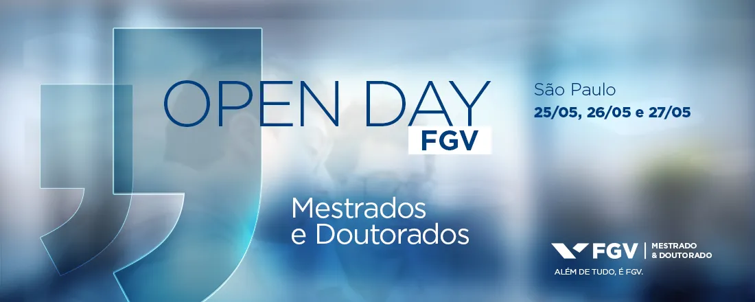 Webinar | Open Day | Mestrados e Doutorados - São Paulo