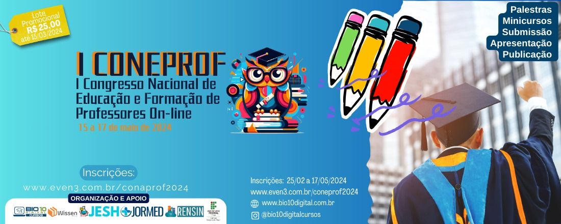 I Congresso Nacional de Educação e Formação de Professores On-line (I CONEPROF)