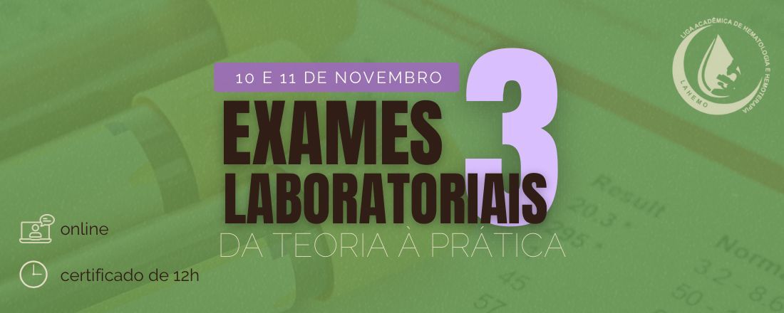 Exames Laboratoriais: da teoria à prática