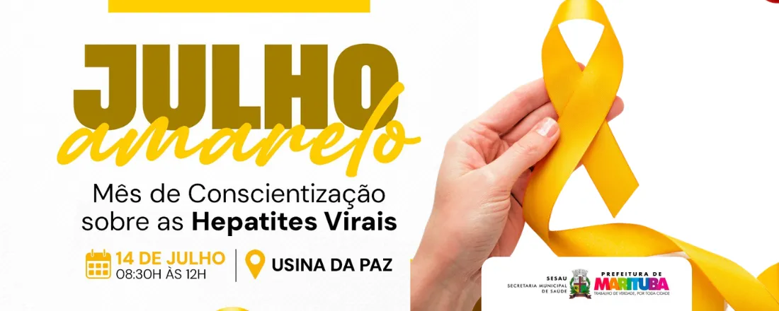 Julho Amarelo: Marituba no combate às hepatites virais