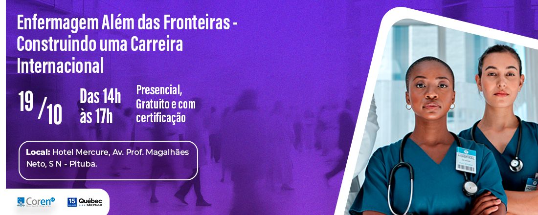 Enfermagem Além das Fronteiras - Construindo uma Carreira Internacional