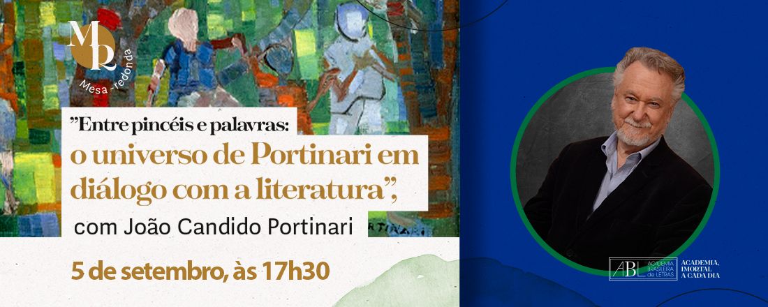 Seminário “Entre pincéis e palavras: o universo de Portinari em diálogo com a literatura"