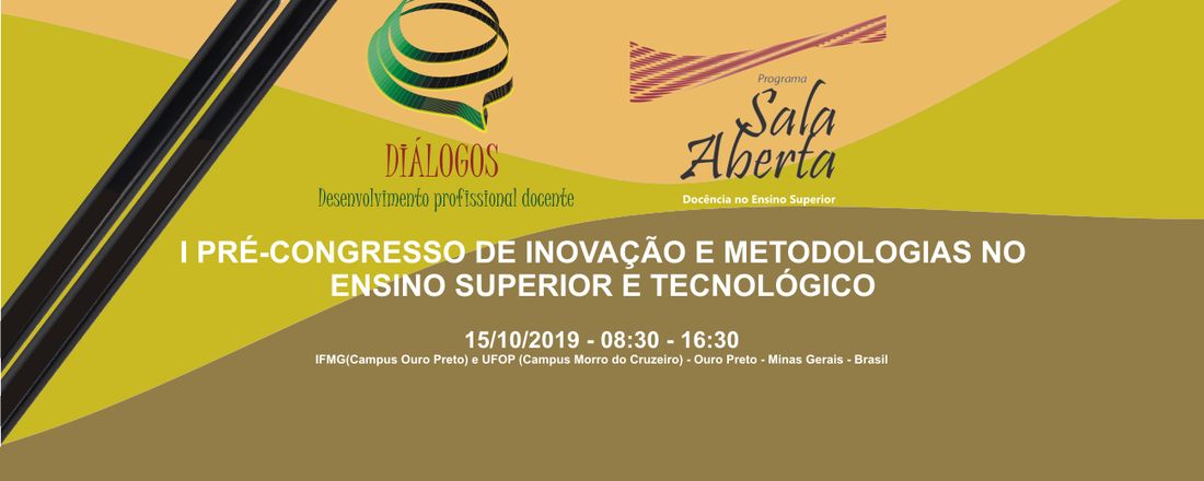 I PRÉ-CONGRESSO DE INOVAÇÃO E METODOLOGIAS NO ENSINO SUPERIOR E TECNOLÓGICO