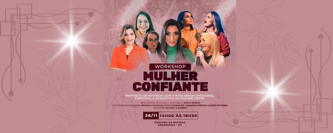 WORKSHOP MULHER CONFIANTE