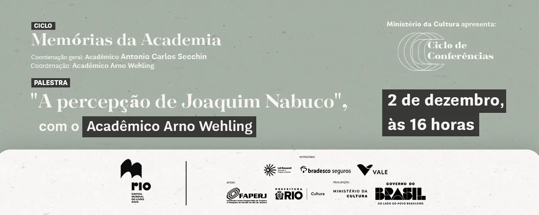 A percepção de Joaquim Nabuco