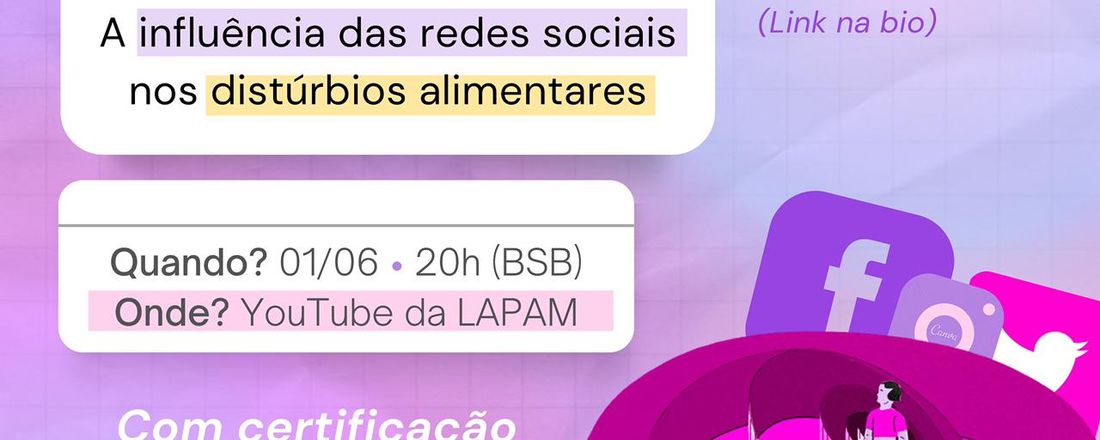 Mesa-redonda: Transtornos Alimentares e a influência das redes sociais