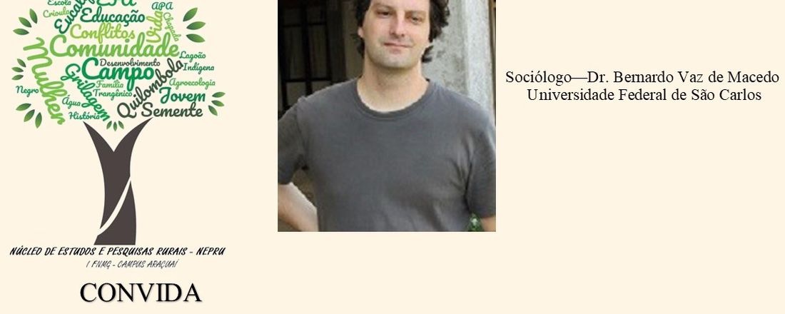 CONVERSA COM O SOCIÓLOGO BERNARDO MACEDO sobre sua pesquisa: "Papagaio velho não pega língua mais, não”: estuciando o jeito de falar e de fazer, o jeito de ser, no quilombo Córrego do Narciso do Meio, Vale do Jequitinhonha (MG)"